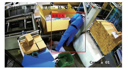 双视图三维卷积网络的工业装箱行为识别