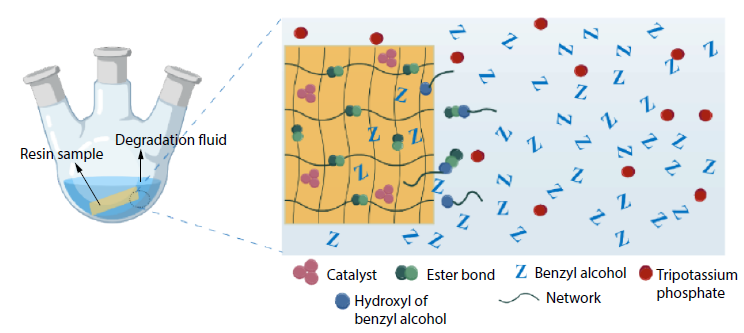 Synthesis and Performance Evaluation of Degradable Sorbitol-derived Epoxy Resins